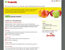 Tablet Screenshot of frukolis.cz
